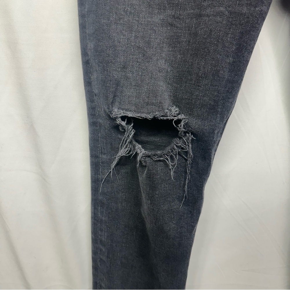 AGOLDE Nico High Rise Skinny Jeans Dark Wash Distressed Size 29 - Picture 9 of 12